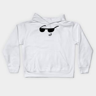 Cool Guy Sunglasses Kids Hoodie